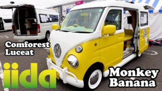 キャルルック軽バンとからくりハイエース！イイダさんのブース in 関東キャンピングカー商談会