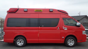TOYOTA H200を緊急車両「消防車」艤装しました。