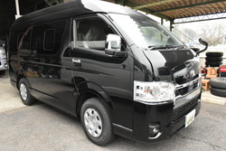 セミオーダー　ベース仕様（Luceat Narrow2.0）ハイエース　ナローボディハイルーフ　コンパクトで充実装備　シックなキャンピングカーを一台製作させていただきました。